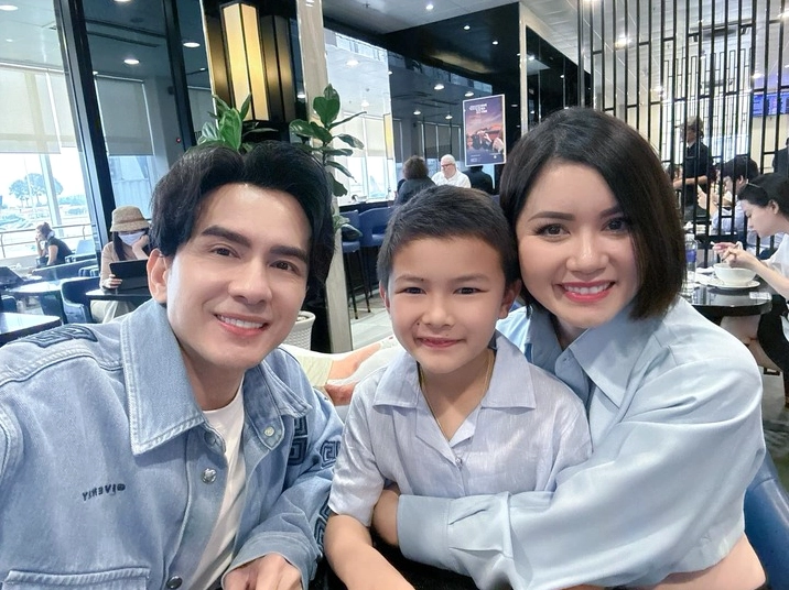 Đan Trường và con trai Mathis Thiên Từ
