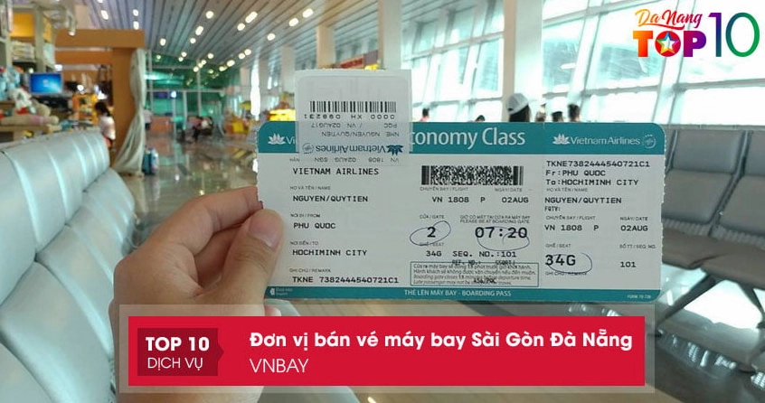 Đặt vé máy bay Sài Gòn Đà Nẵng an toàn