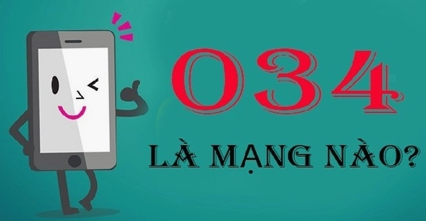Đầu số 034 là của mạng nào?