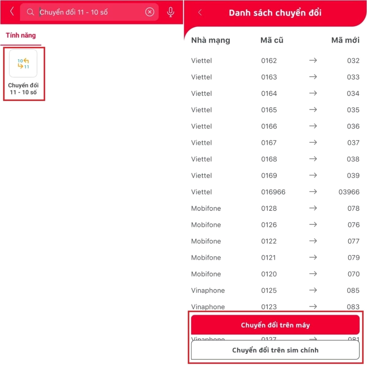 Đầu số 035 của Viettel