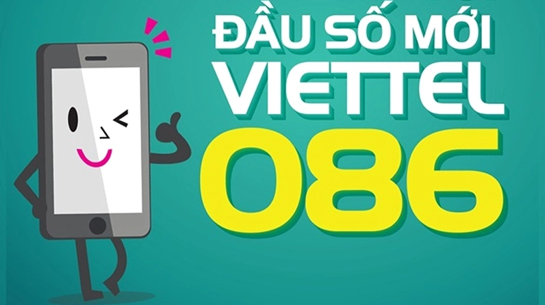 Đầu số 086 thuộc về Viettel
