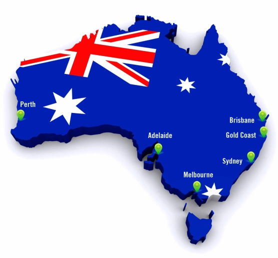 Bản đồ Australia