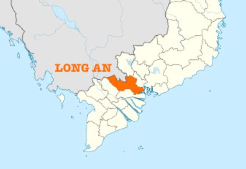 Bản đồ hành chính tỉnh Long An chi tiết