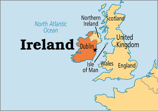 Bản đồ Ireland