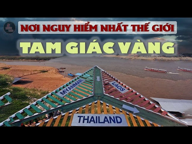 Bản đồ khu vực Tam Giác Vàng