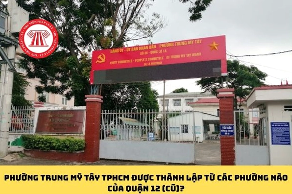 Bản đồ Phường Trung Mỹ Tây, TPHCM