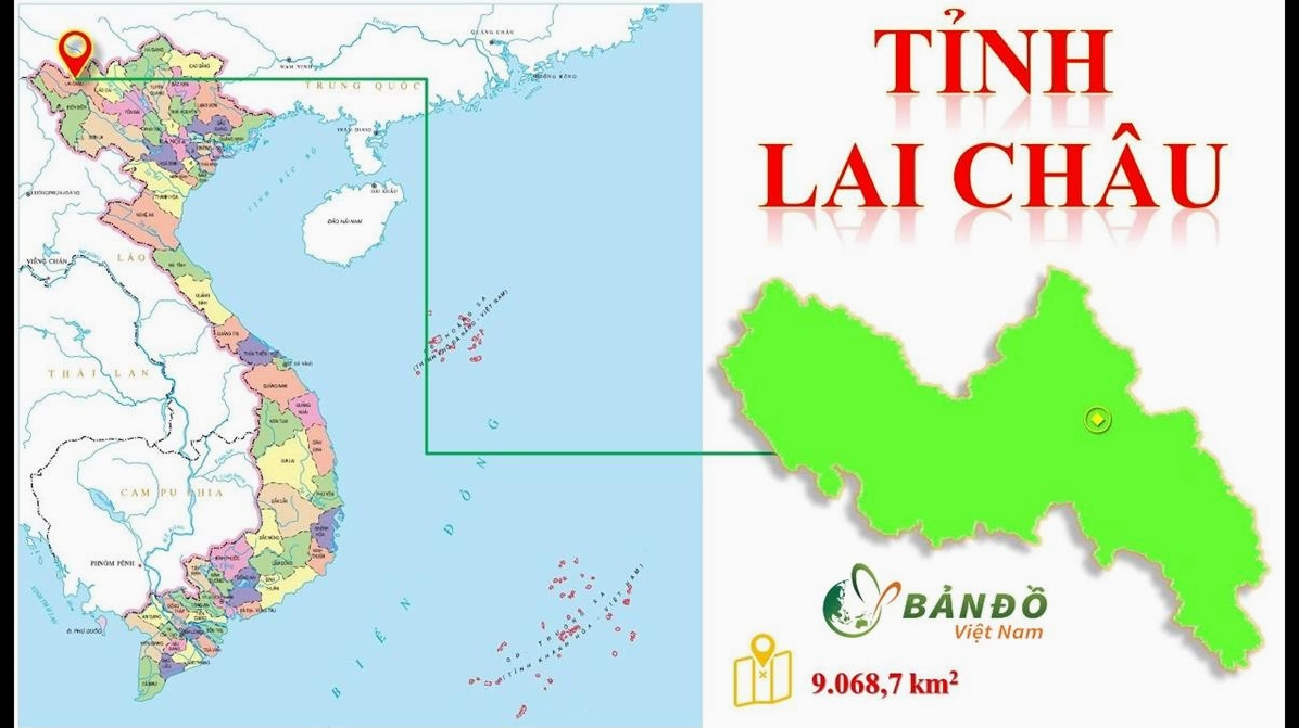 Bản đồ tỉnh Lai Châu
