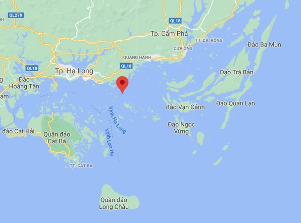 Bản đồ Vịnh Hạ Long