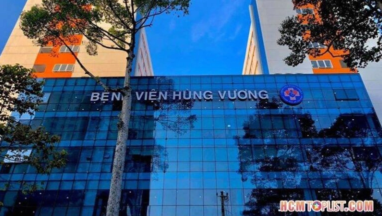 Bệnh viện Hùng Vương nhìn từ bên ngoài