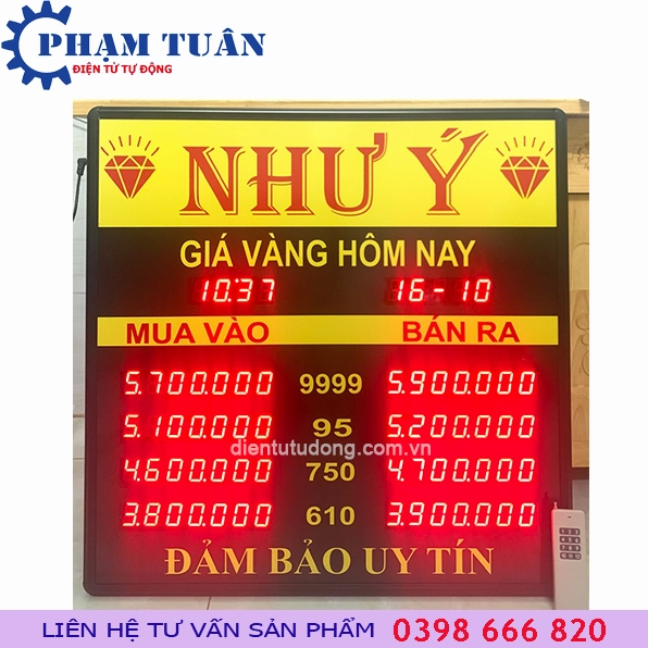 Biến động giá vàng 680