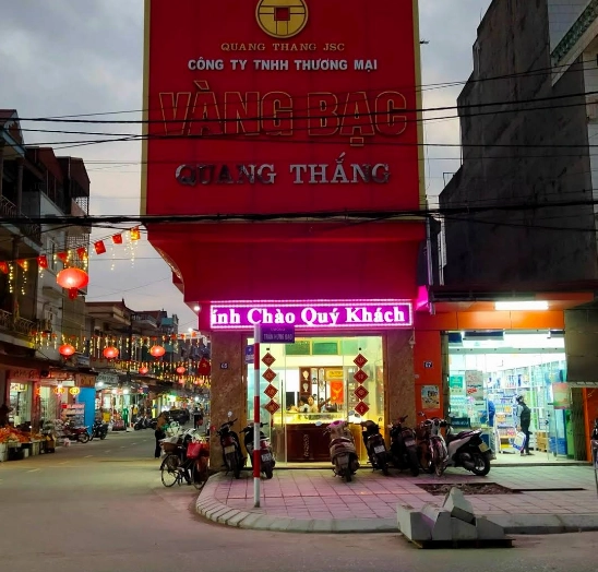 Biểu đồ biến động giá vàng