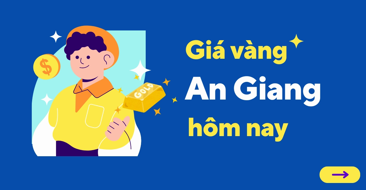 Biểu đồ giá vàng An Giang hôm nay