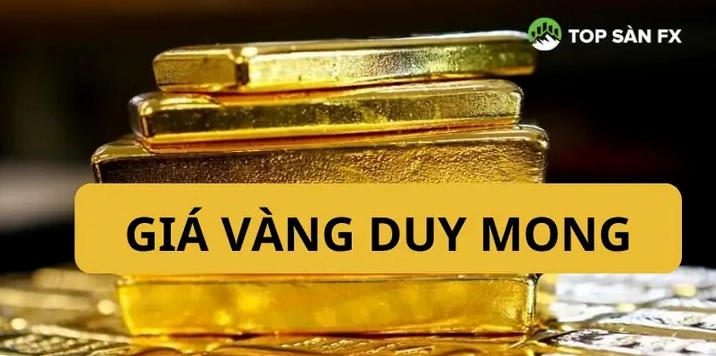 Biểu đồ giá vàng Duy Mộng Huế hôm nay