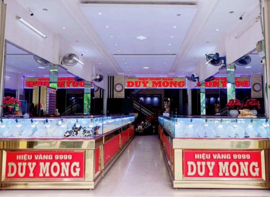 Biểu đồ giá vàng Duy Mông