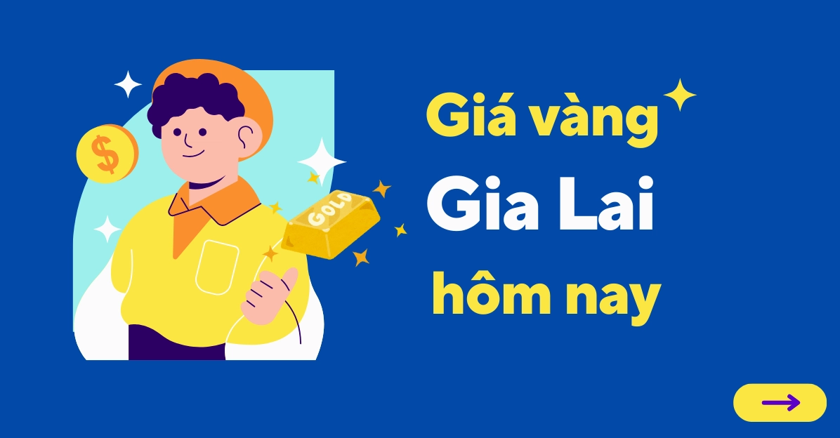 Biểu đồ giá vàng Gia Lai biến động