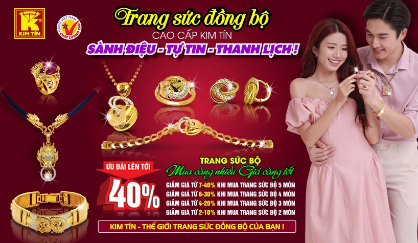 Biểu đồ giá vàng Kim Tín