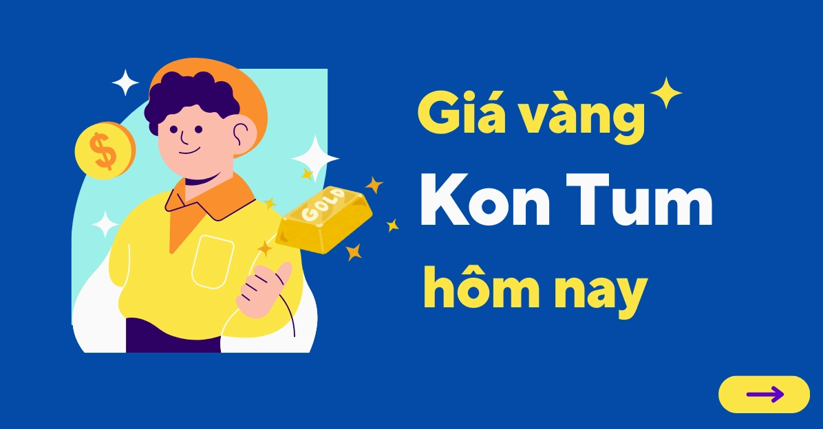 Biểu đồ giá vàng Kon Tum 2026