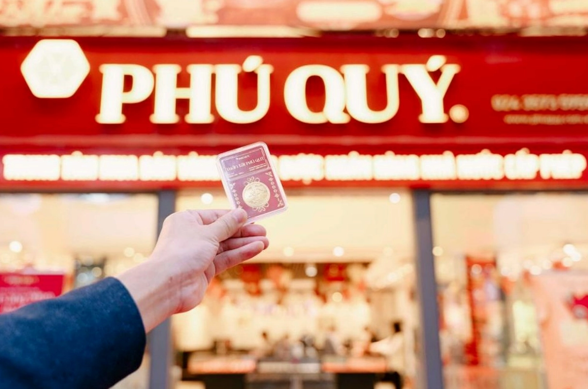 Biểu đồ giá vàng Phú Quý