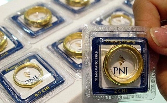 Biểu đồ giá vàng PNJ