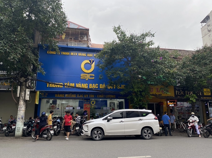 Biểu đồ giá vàng SJC tại Hải Phòng