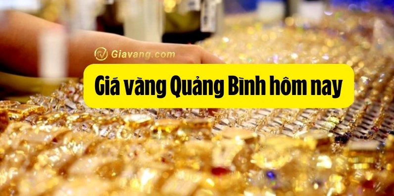 Biểu đồ giá vàng tại Quảng Bình hôm nay
