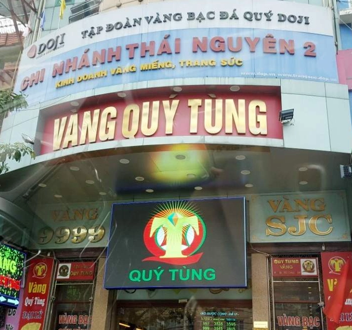 Biểu đồ so sánh giá vàng 2026