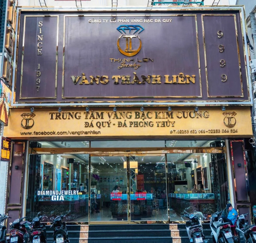 Biểu đồ so sánh giá vàng các thương hiệu