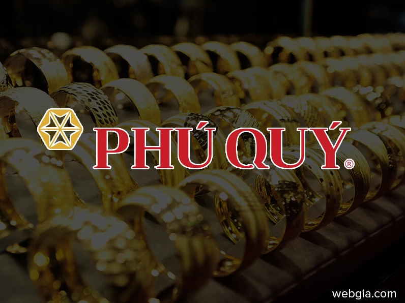 Biểu đồ so sánh giá vàng nhẫn Phú Quý với các loại vàng khác