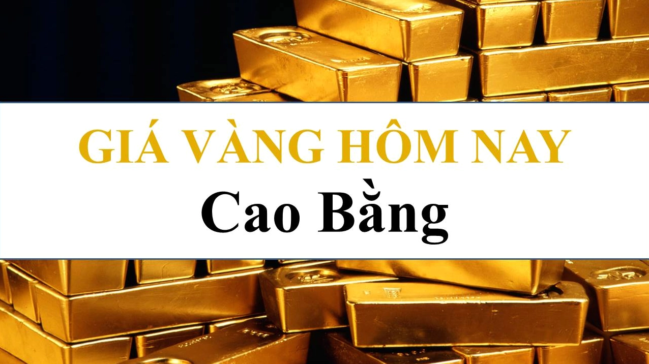 Biểu đồ so sánh giá vàng tại Cao Bằng qua các thời kỳ