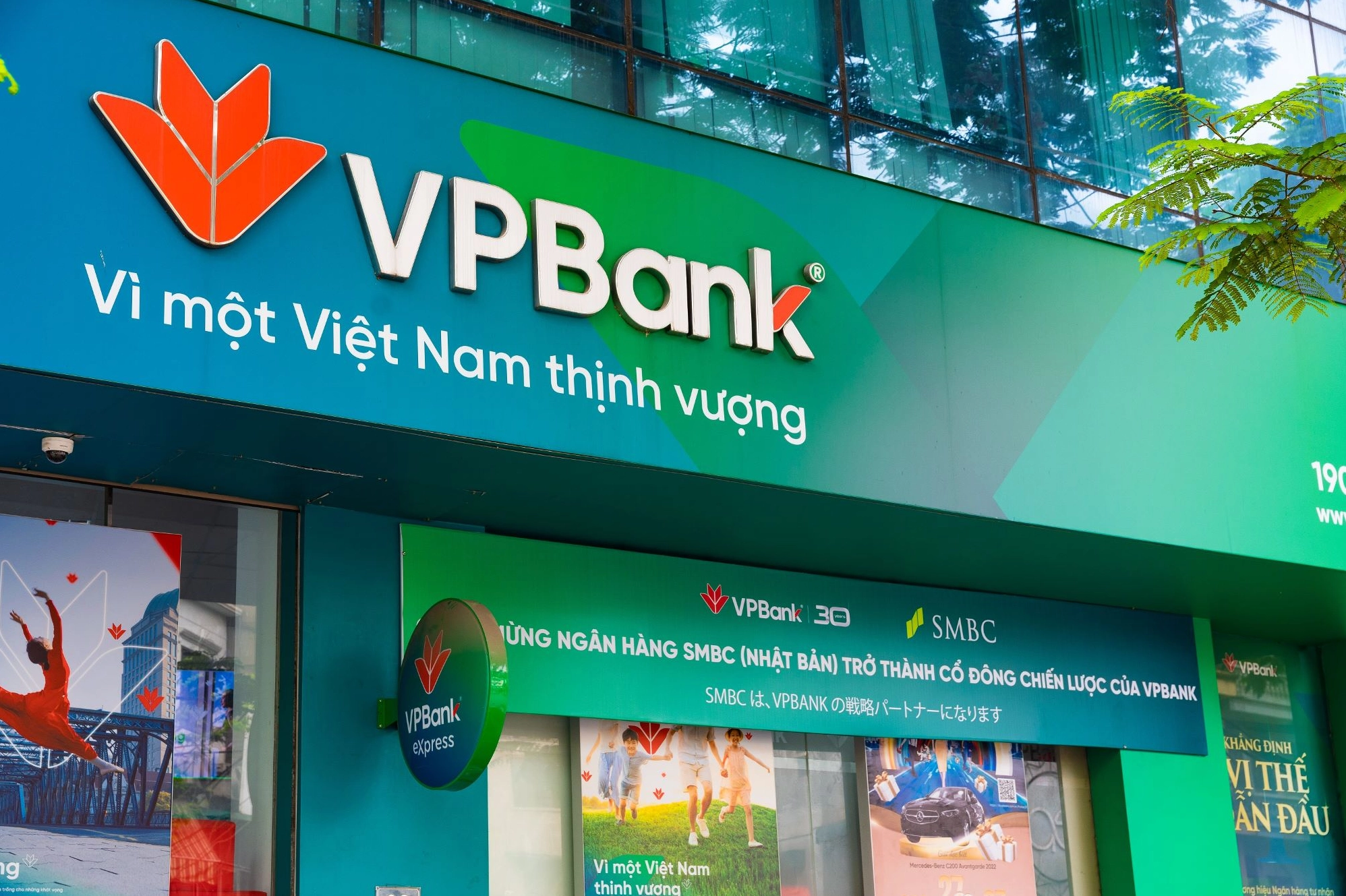 Biểu đồ tăng trưởng của VPBank