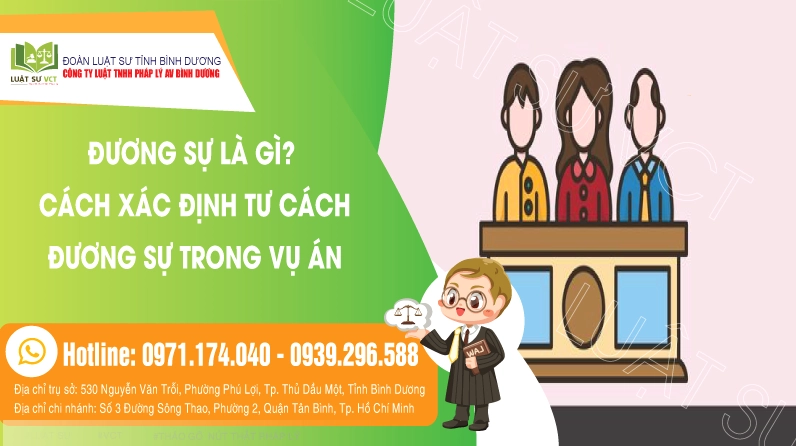 Biểu đồ thể hiện vai trò của đương sự