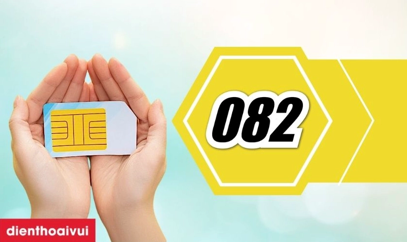 Biểu đồ về sự phổ biến của đầu số 082