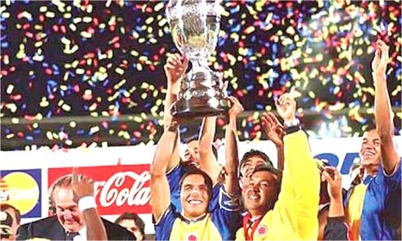 Biểu tượng AFA và cúp Copa America
