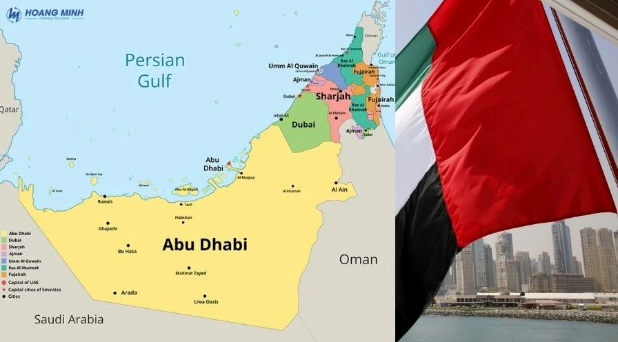 Biểu tượng Các Tiểu vương quốc Ả Rập Thống nhất (UAE)