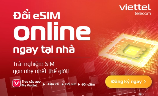 Biểu tượng eSIM trên điện thoại