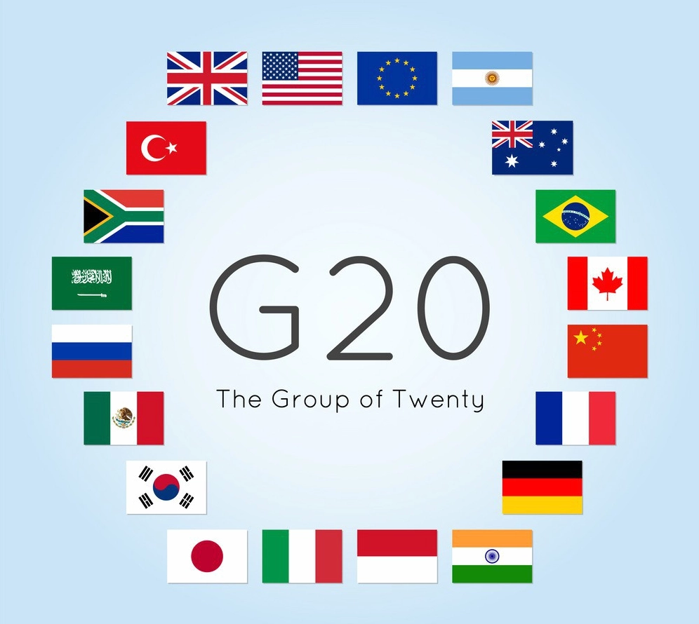 Biểu tượng G20 và các quốc gia thành viên