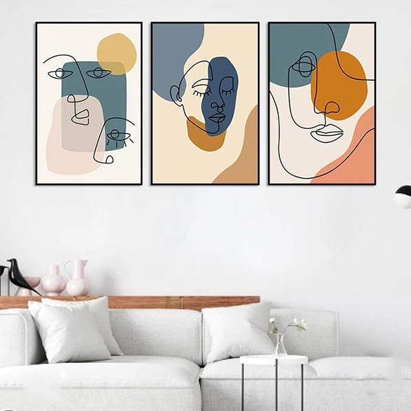 Bộ tranh decor hiện đại
