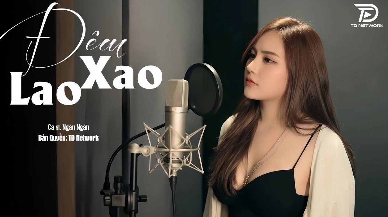 Ca sĩ Ngân Ngân biểu diễn trên sân khấu lớn