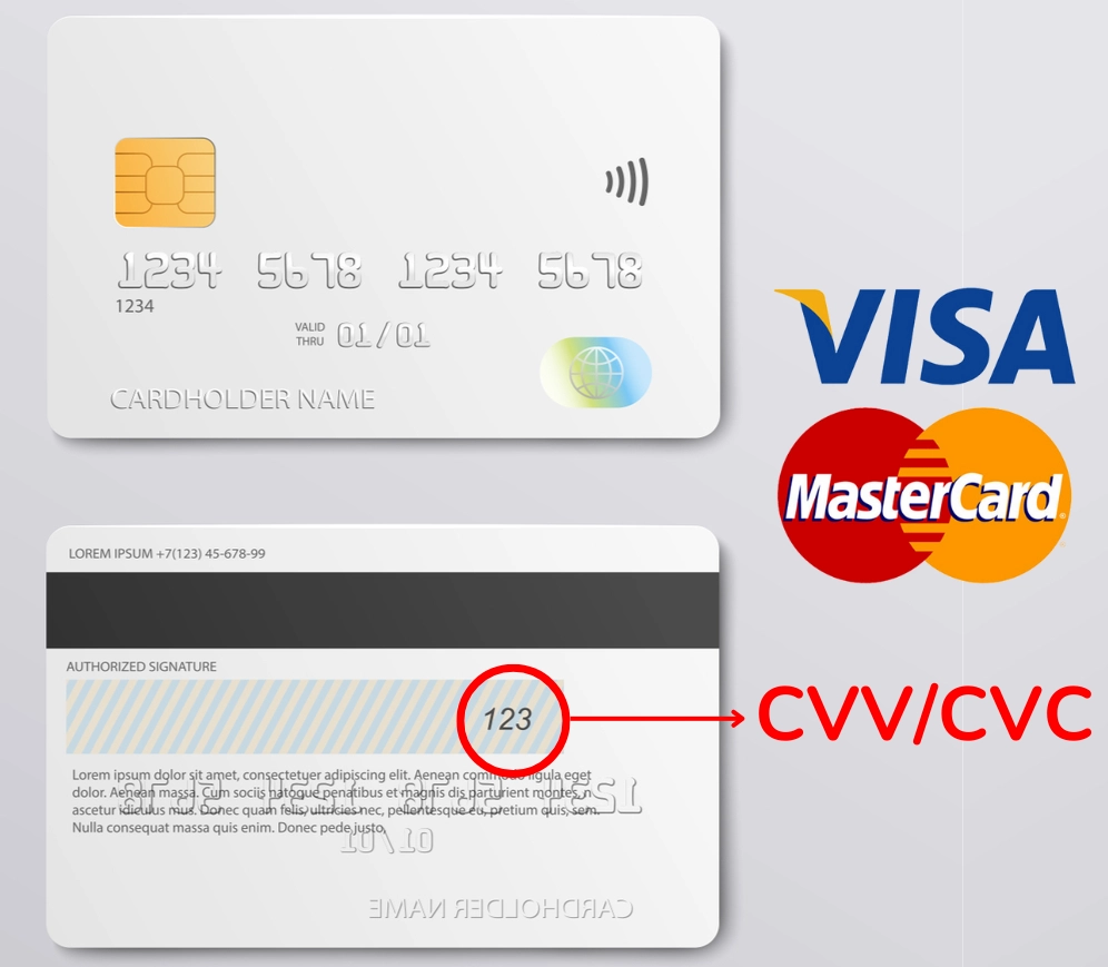 Các bước bảo mật thẻ tín dụng