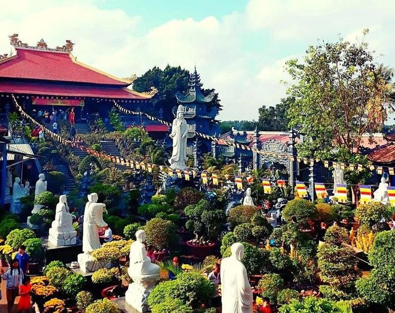 Các hoạt động lễ hội tại Chùa Bà Châu Đốc 3