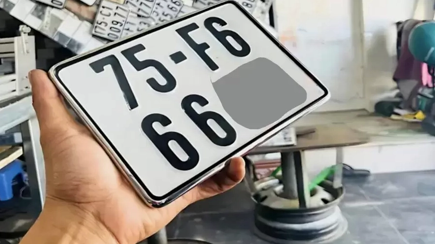 Các loại biển số xe 75