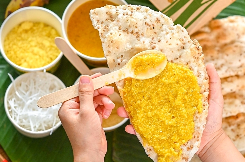 Các nguyên liệu làm bánh đa kê