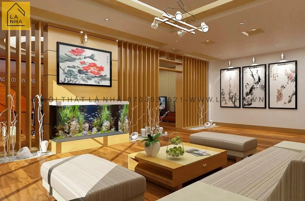 Cách bố trí phòng khách đẹp và khoa học
