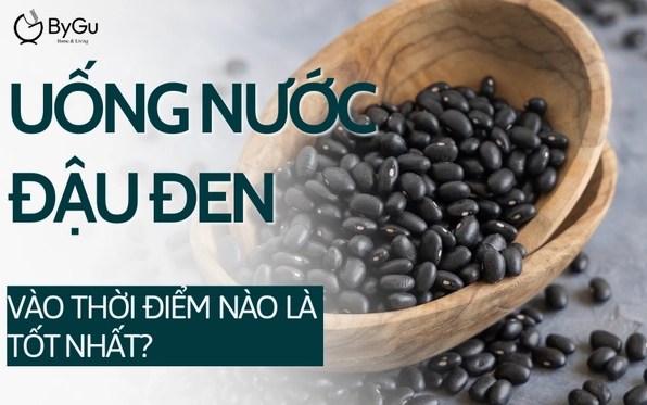 Cách làm nước đậu đen rang