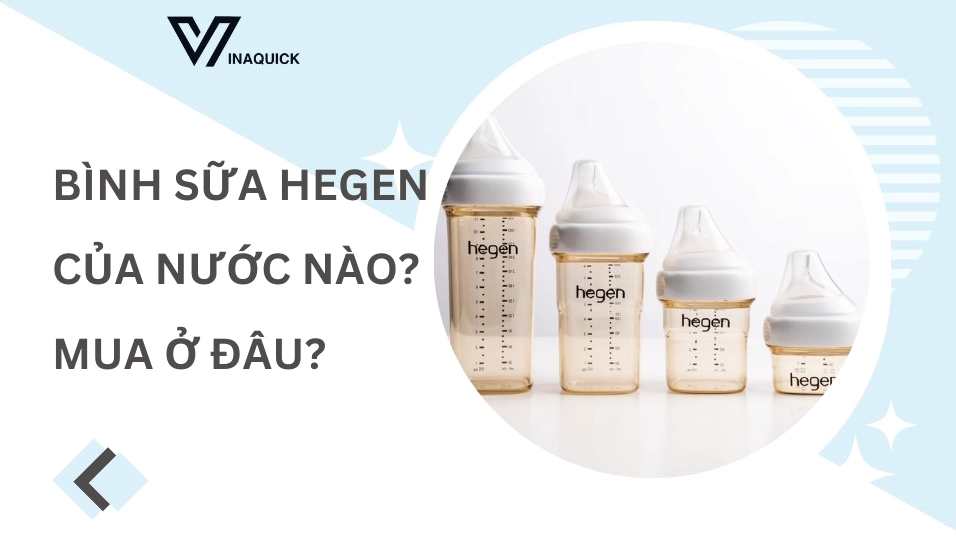 Cận cảnh chi tiết các bộ phận của bình sữa Hegen