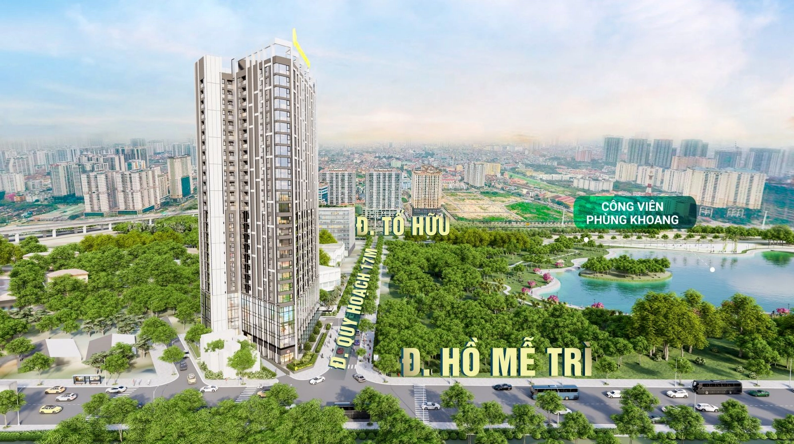 Cận cảnh kiến trúc Trinity Tower