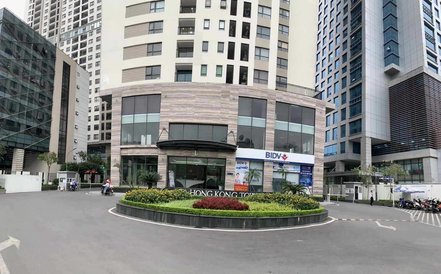 Cận cảnh mặt tiền HongKong Tower