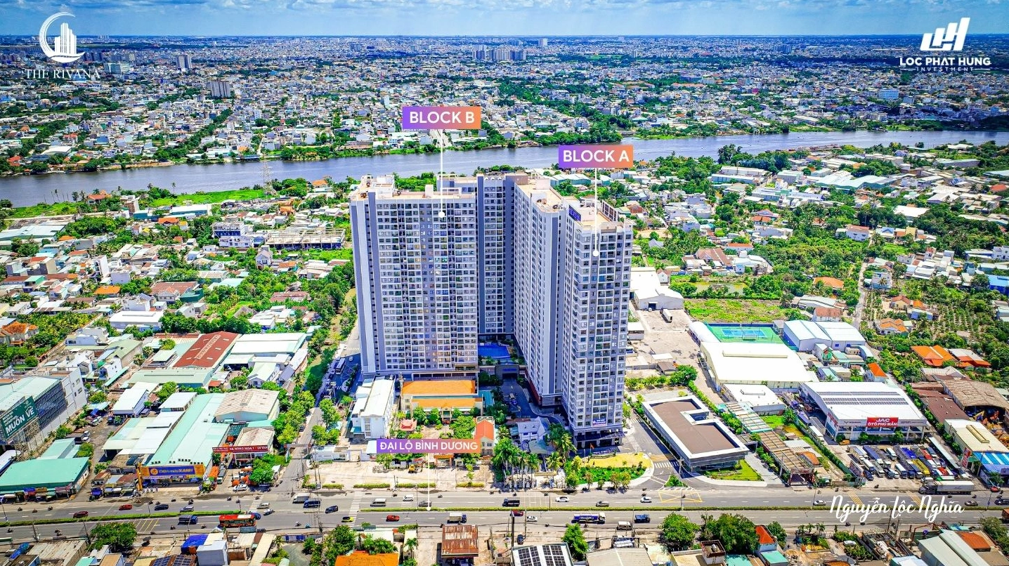 Cận cảnh tiến độ xây dựng chung cư Rivana