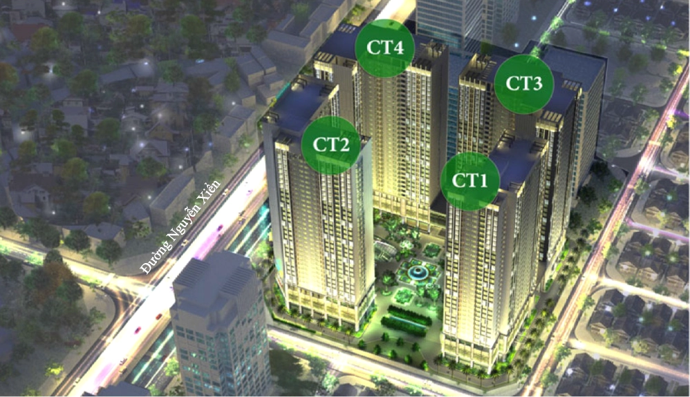 Căn hộ Eco Green Nguyễn Xiển với thiết kế hiện đại
