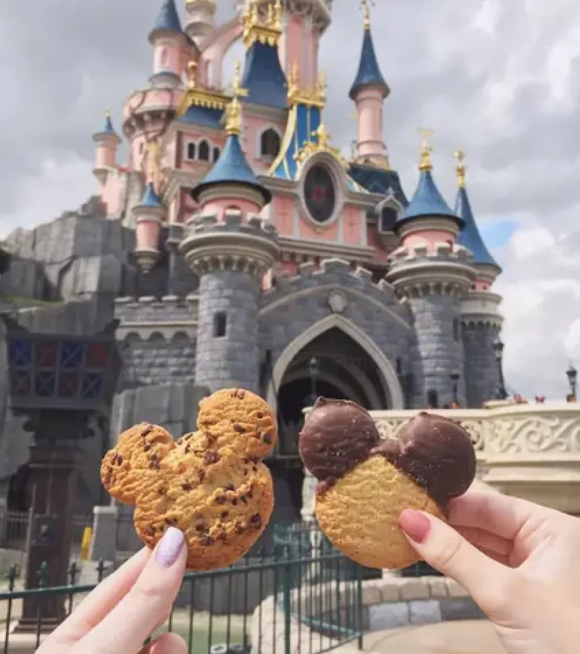 Cảnh đêm lung linh tại Disneyland